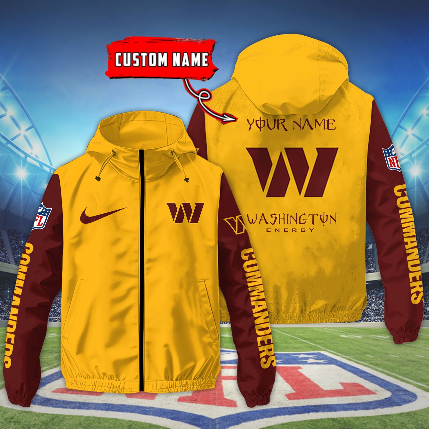 Washington Commanders Outdoor Jacket AZBTOJ000088