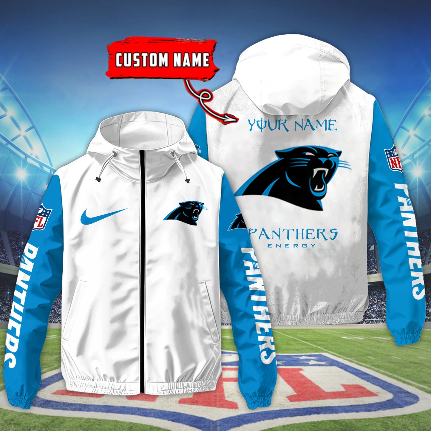Carolina Panthers Outdoor Jacket AZBTOJ000093