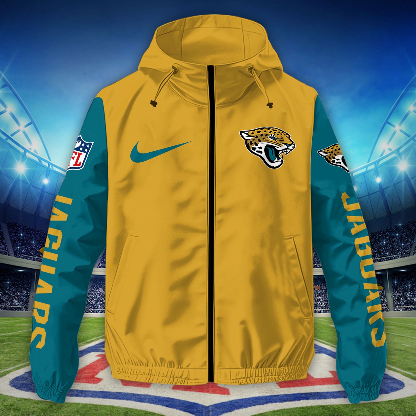 Jacksonville Jaguars Outdoor Jacket AZBTOJ000057