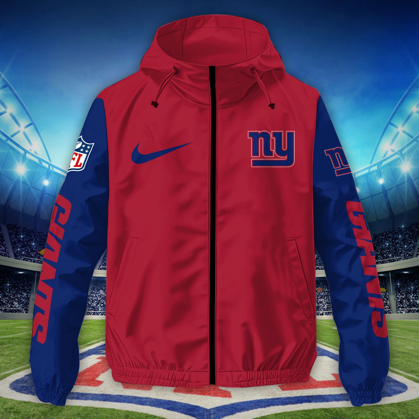 New York Giants Outdoor Jacket AZBTOJ000037