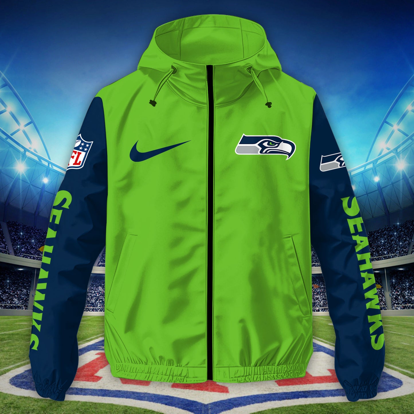 Seattle Seahawks Outdoor Jacket AZBTOJ000061