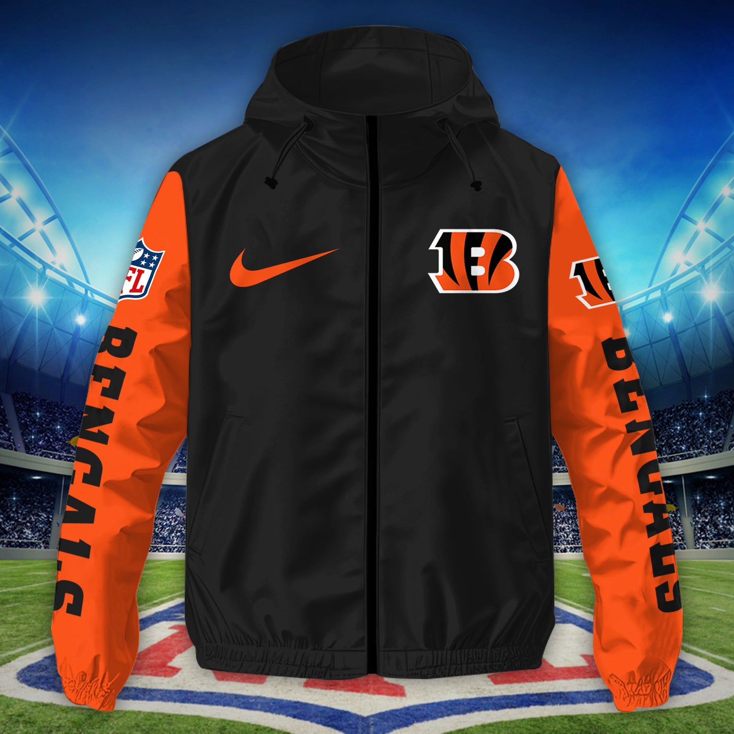 Cincinnati Bengals Outdoor Jacket AZBTOJ000049