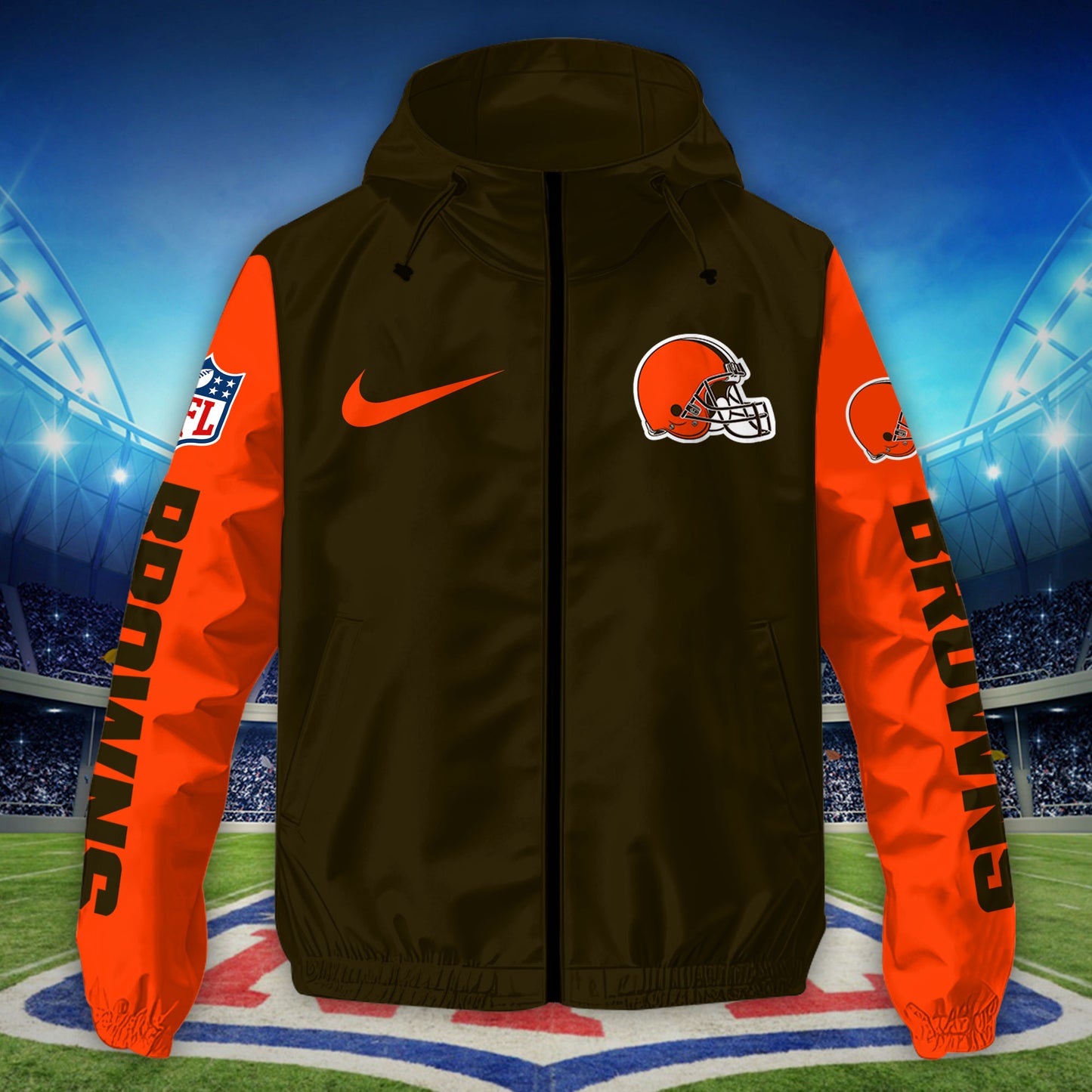 Cleveland Browns Outdoor Jacket AZBTOJ000050