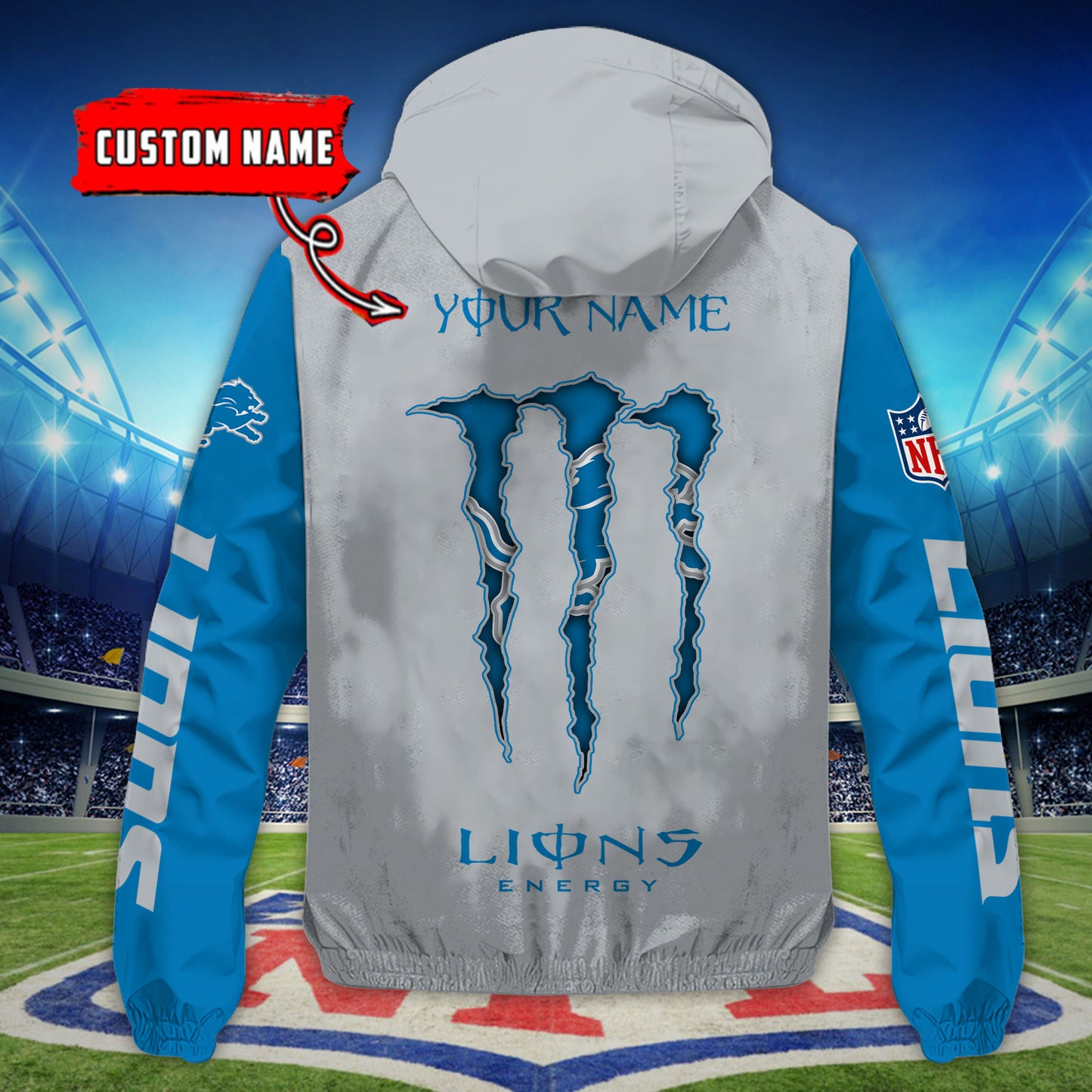Detroit Lions Outdoor Jacket AZBTOJ000053