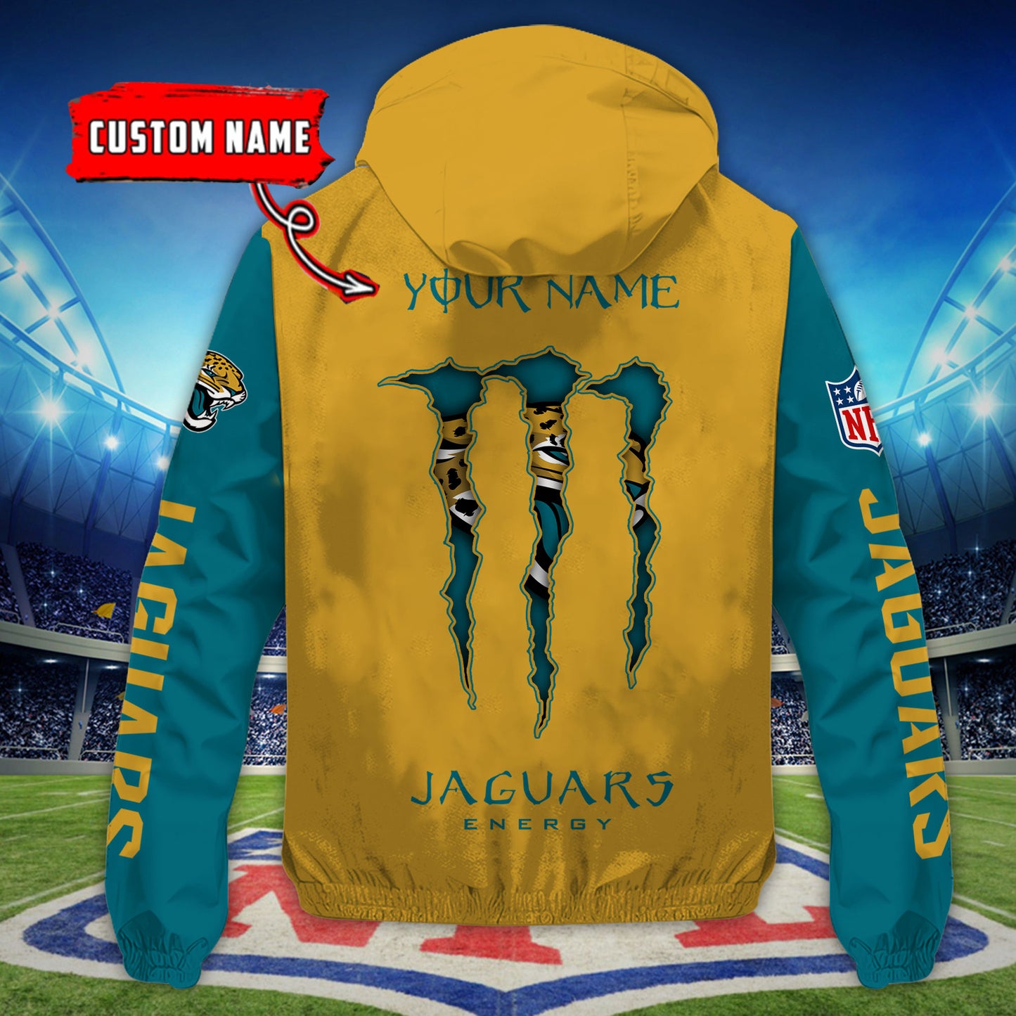 Jacksonville Jaguars Outdoor Jacket AZBTOJ000057
