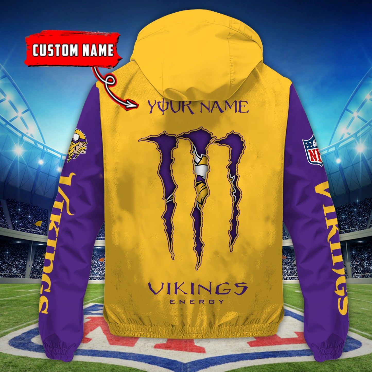 Minnesota Vikings Outdoor Jacket AZBTOJ000034
