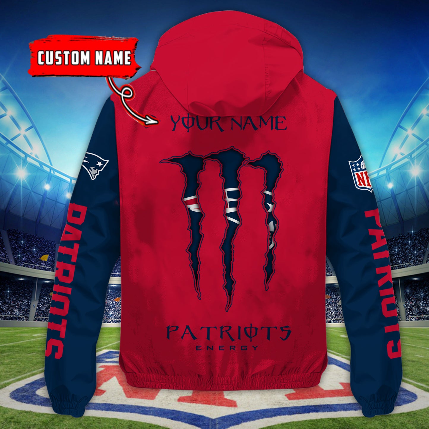 New England Patriots Outdoor Jacket AZBTOJ000035