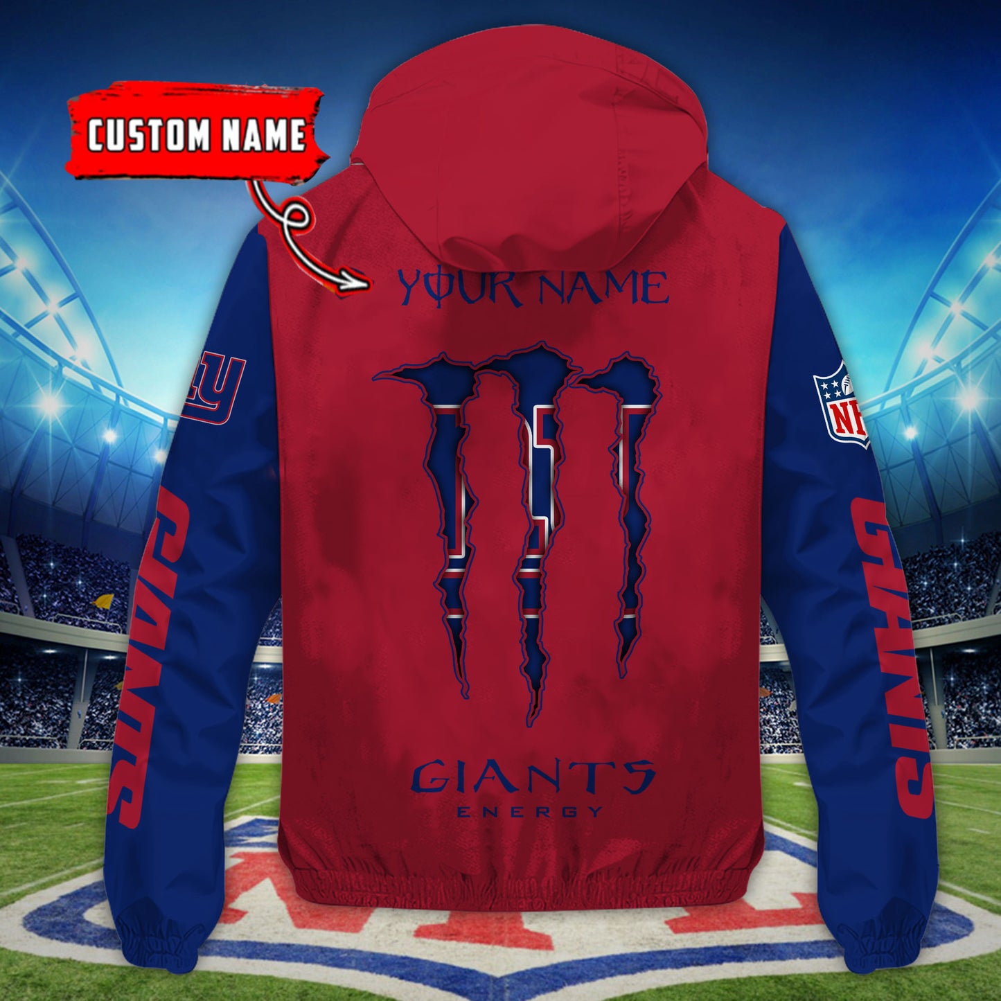 New York Giants Outdoor Jacket AZBTOJ000037