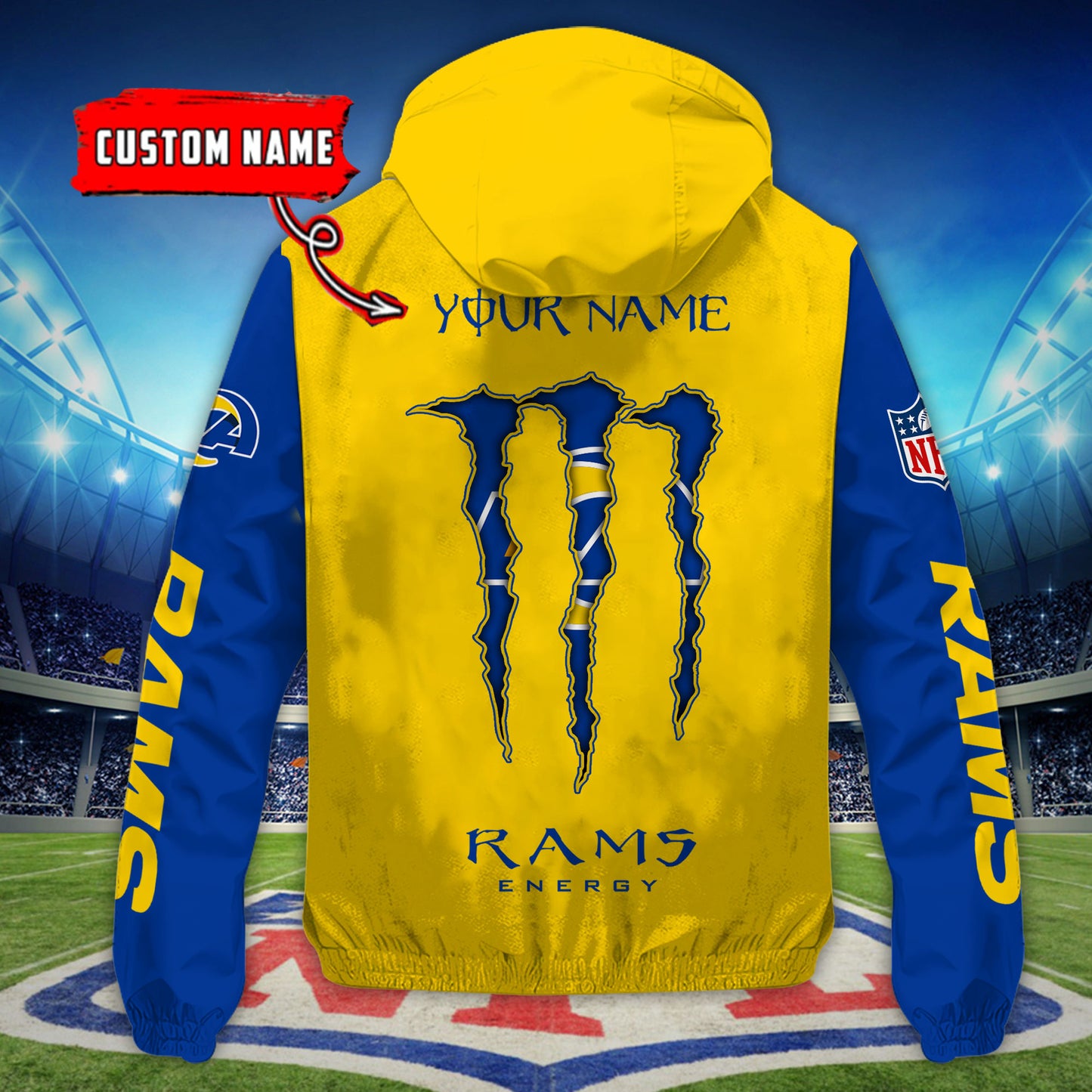Los Angeles Rams Outdoor Jacket AZBTOJ000042