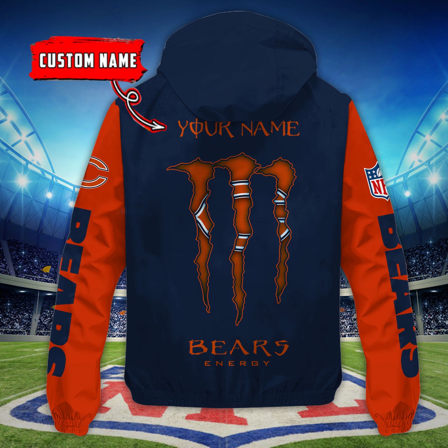 Chicago Bears Outdoor Jacket AZBTOJ000048