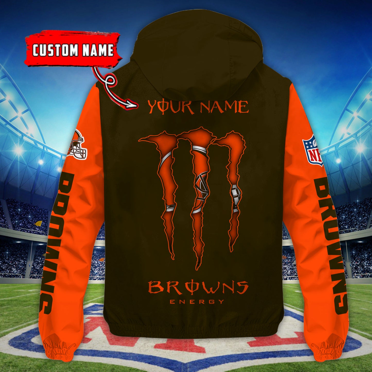 Cleveland Browns Outdoor Jacket AZBTOJ000050