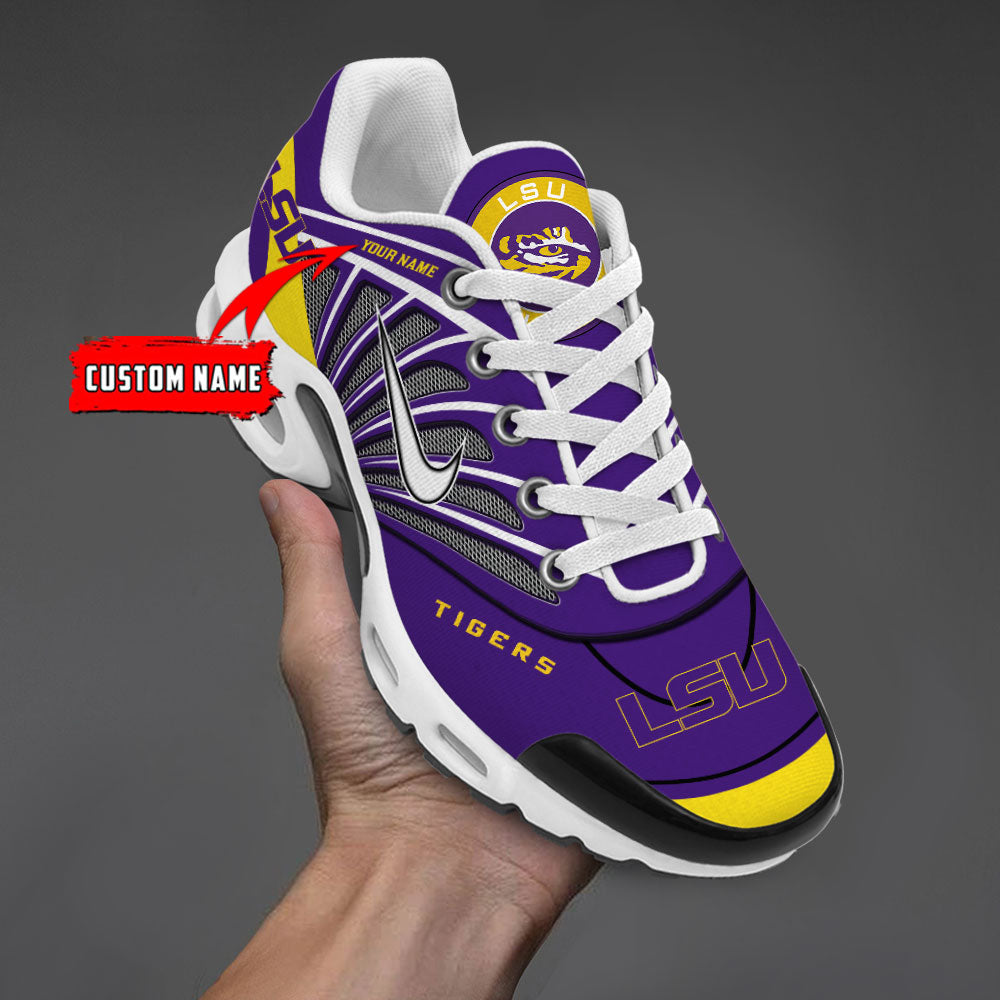 LSU Tigers  New Personalized T-N Youth Sneakers AZBTTNS000119