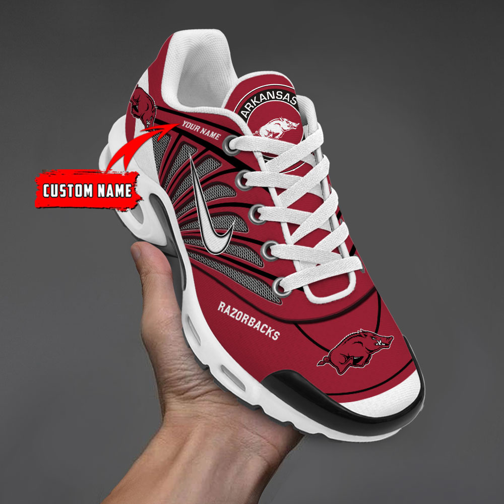 Arkansas Razorbacks  New Personalized T-N Youth Sneakers AZBTTNS000106