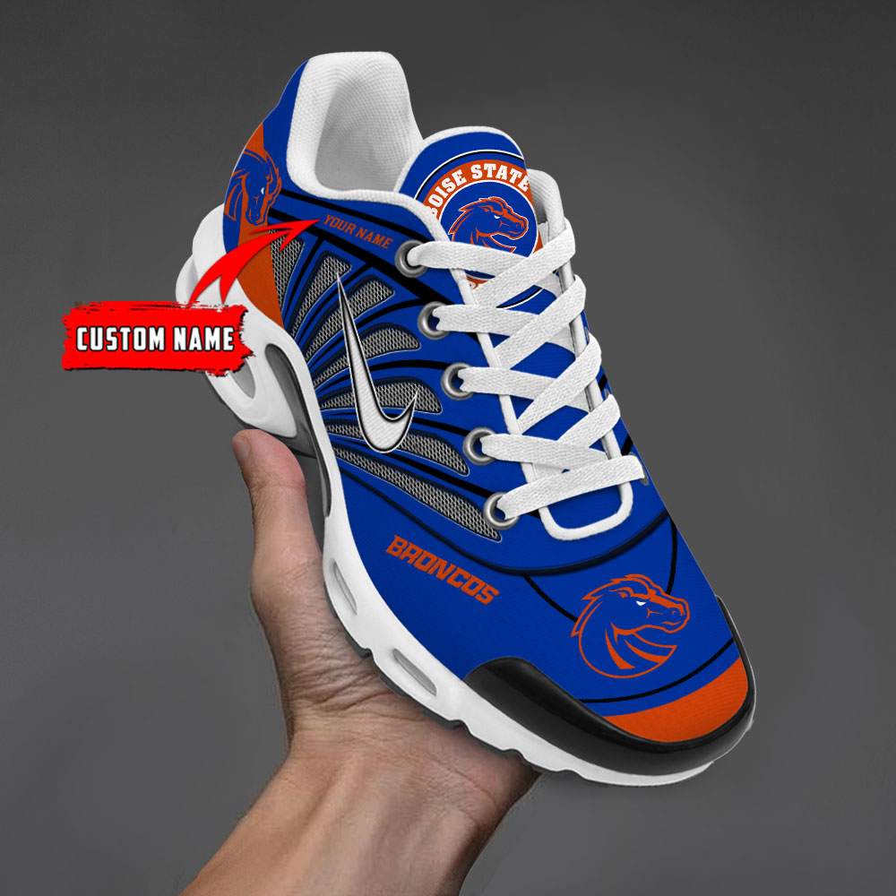 Boise State Broncos New Personalized T-N Youth Sneakers AZBTTNS000107