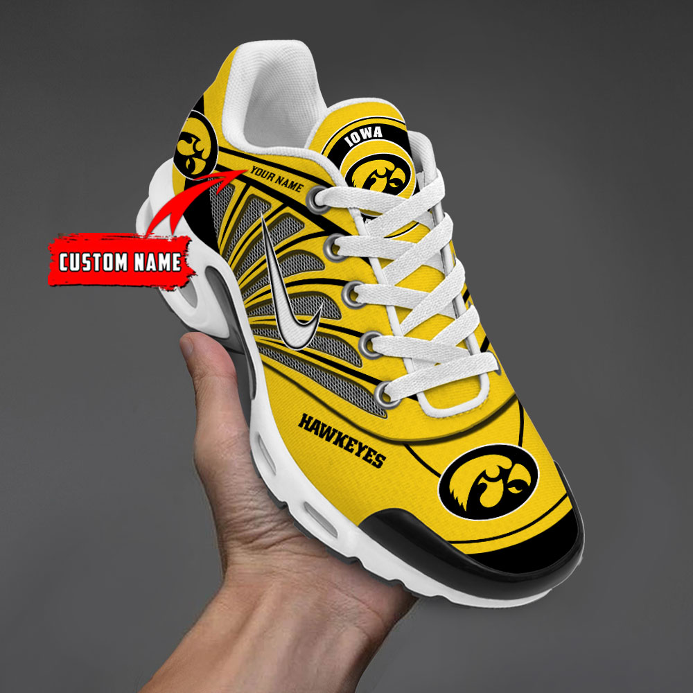 Iowa Hawkeyes  New Personalized T-N Youth Sneakers AZBTTNS000108