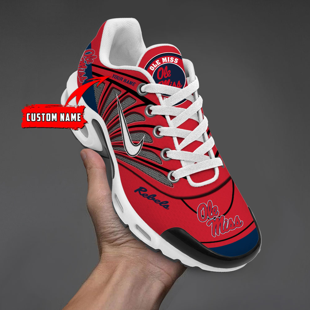 Ole Miss Rebels New Personalized T-N Youth Sneakers AZBTTNS000096