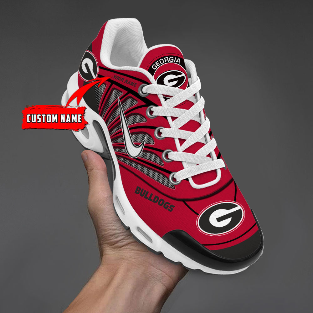 Georgia Bulldogs  New Personalized T-N Youth Sneakers AZBTTNS000118
