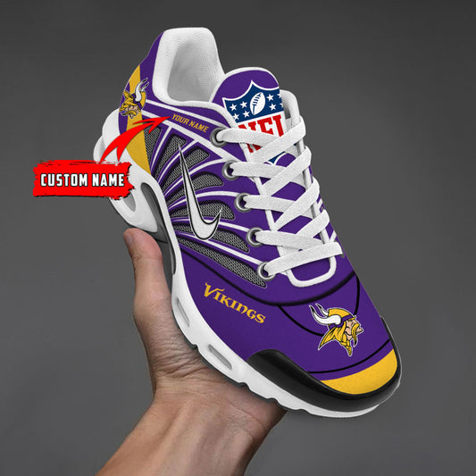 Minnesota Vikings  New Personalized T-N Youth Sneakers AZBTTNS000091