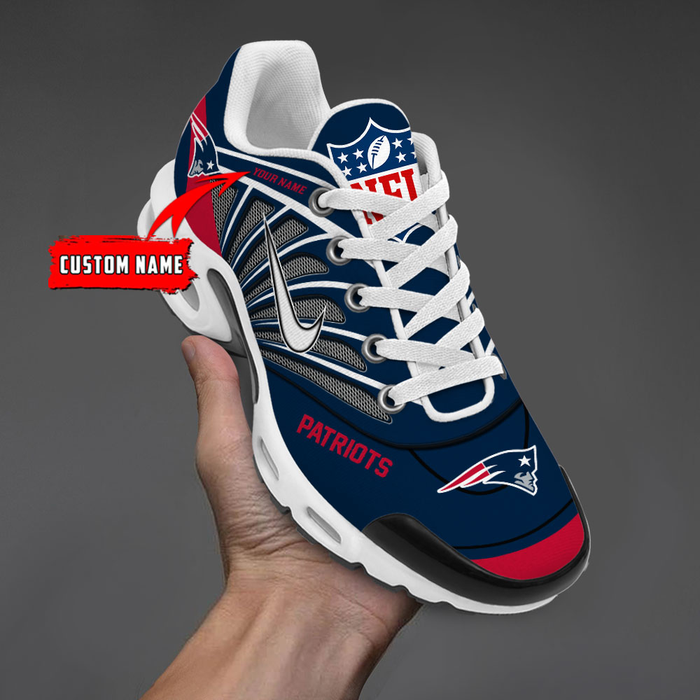New England Patriots New Personalized T-N Youth Sneakers AZBTTNS000092