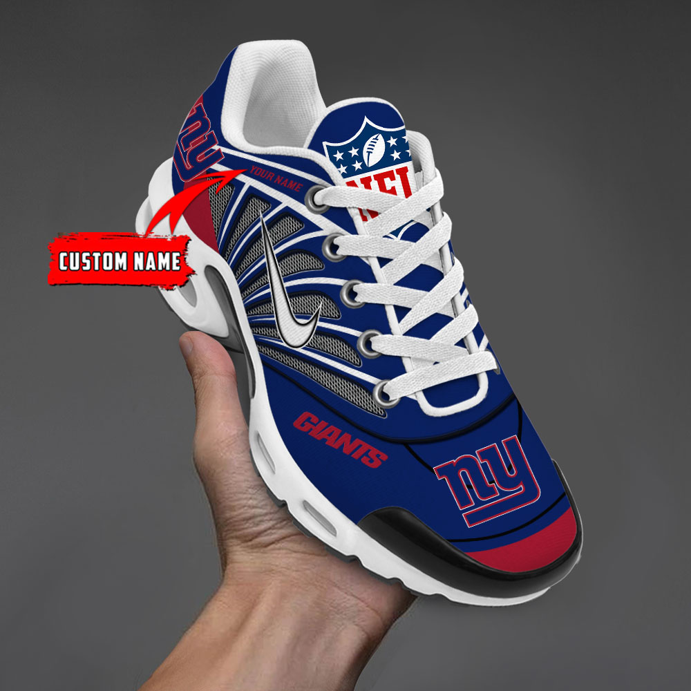New York Giants New Personalized T-N Youth Sneakers AZBTTNS000094