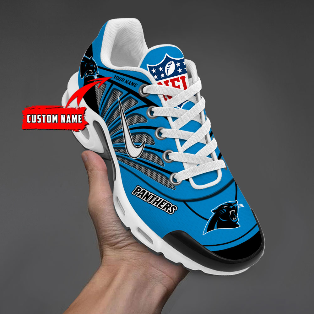 Carolina Panthers  New Personalized T-N Youth Sneakers AZBTTNS000088