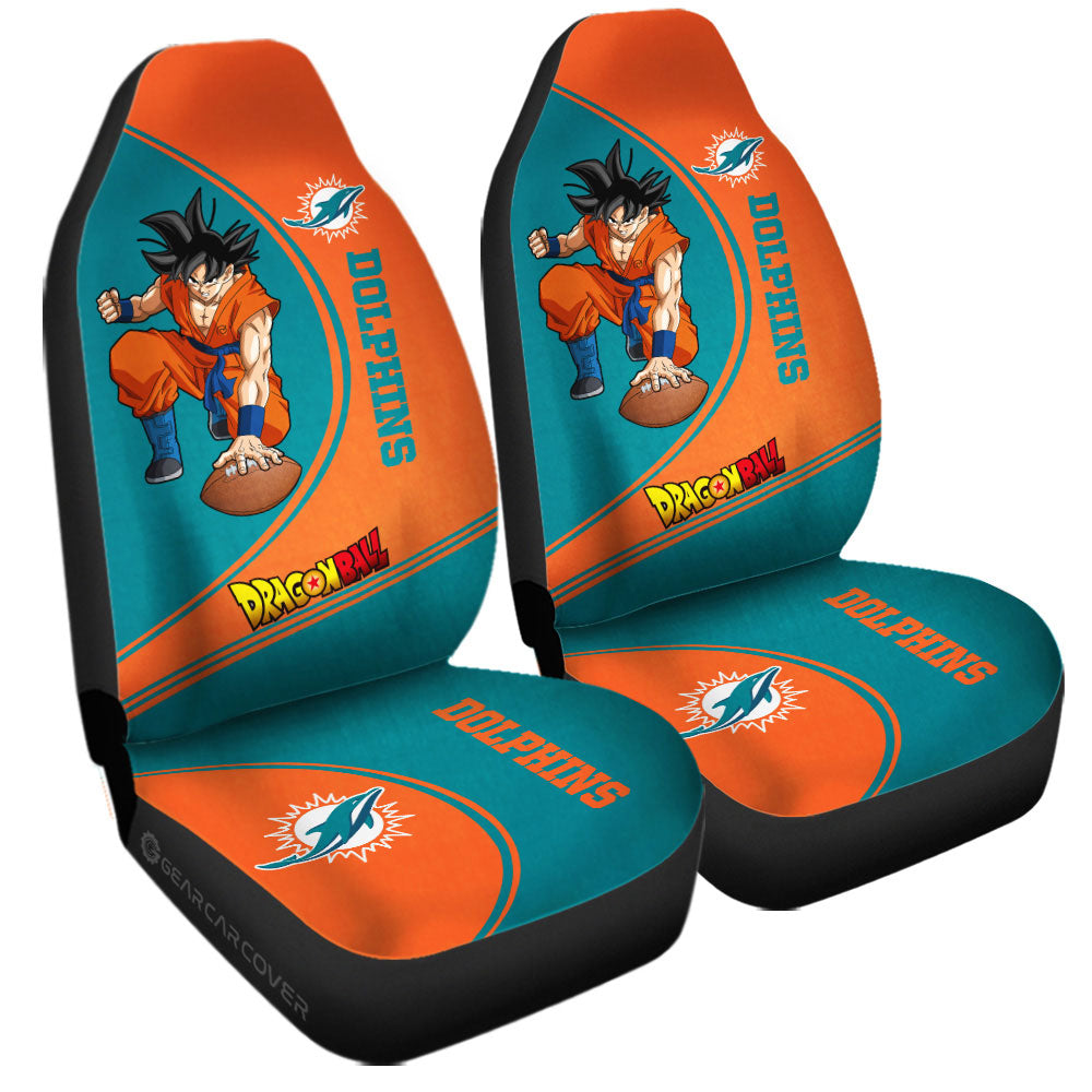 Miami Dolphins Car Seat Covers Goku AZBTCSC000030