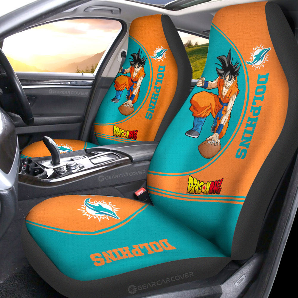 Miami Dolphins Car Seat Covers Goku AZBTCSC000030