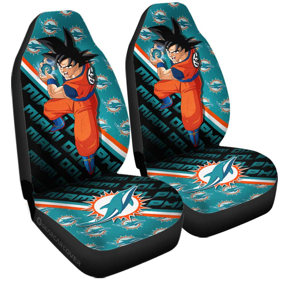 Miami Dolphins Car Seat Covers Goku AZBTCSC000031