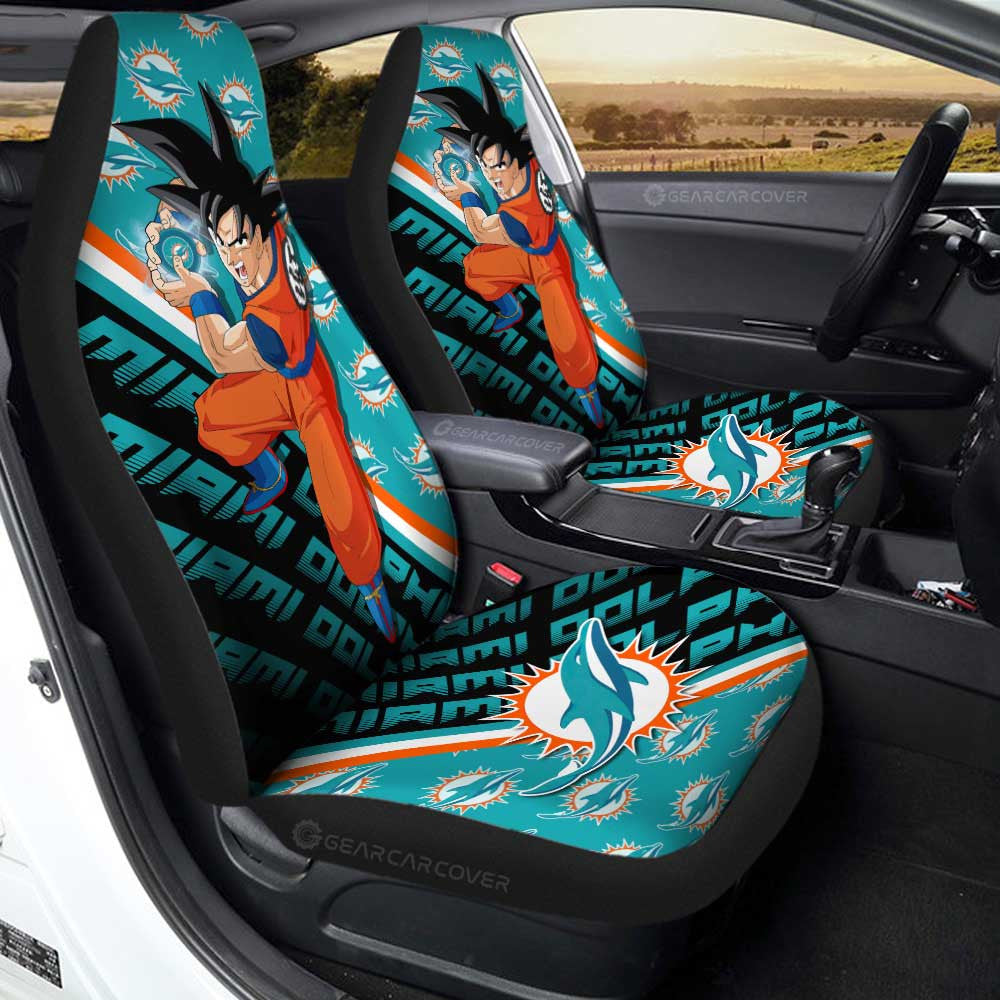 Miami Dolphins Car Seat Covers Goku AZBTCSC000031