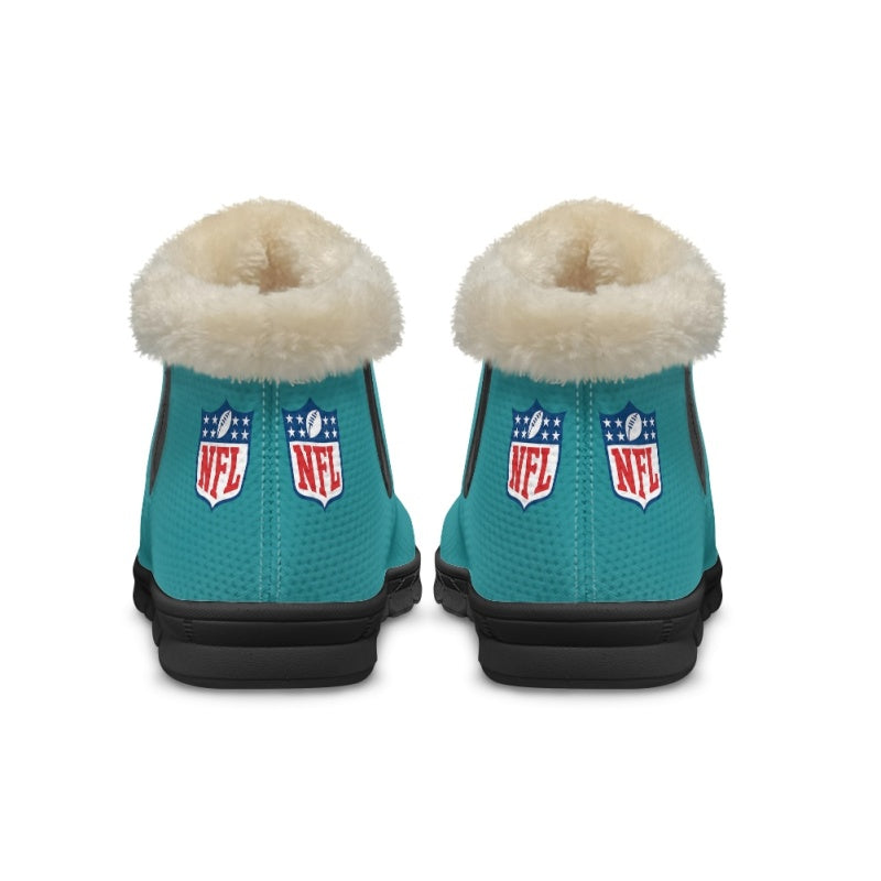 Miami Dolphins Comfy Winter Snow Boots AZDDWSB000094