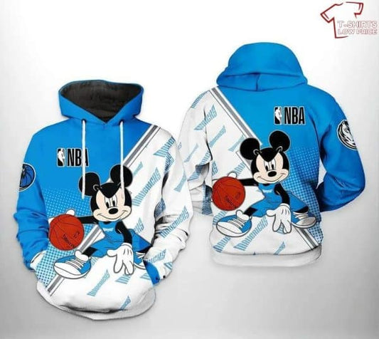 Dallas Mavericks All Over Printed Hoodie BB676