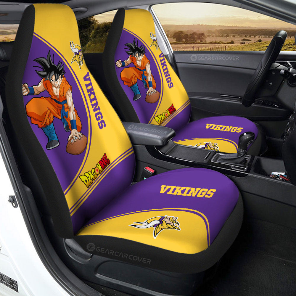 Minnesota Vikings Car Seat Covers Goku AZBTCSC000032