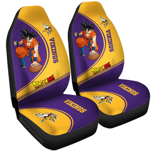 Minnesota Vikings Car Seat Covers Goku AZBTCSC000032