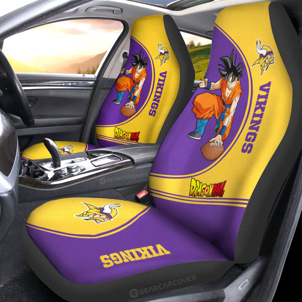 Minnesota Vikings Car Seat Covers Goku AZBTCSC000032