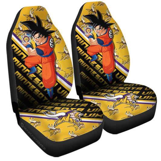 Minnesota Vikings Car Seat Covers Goku AZBTCSC000033