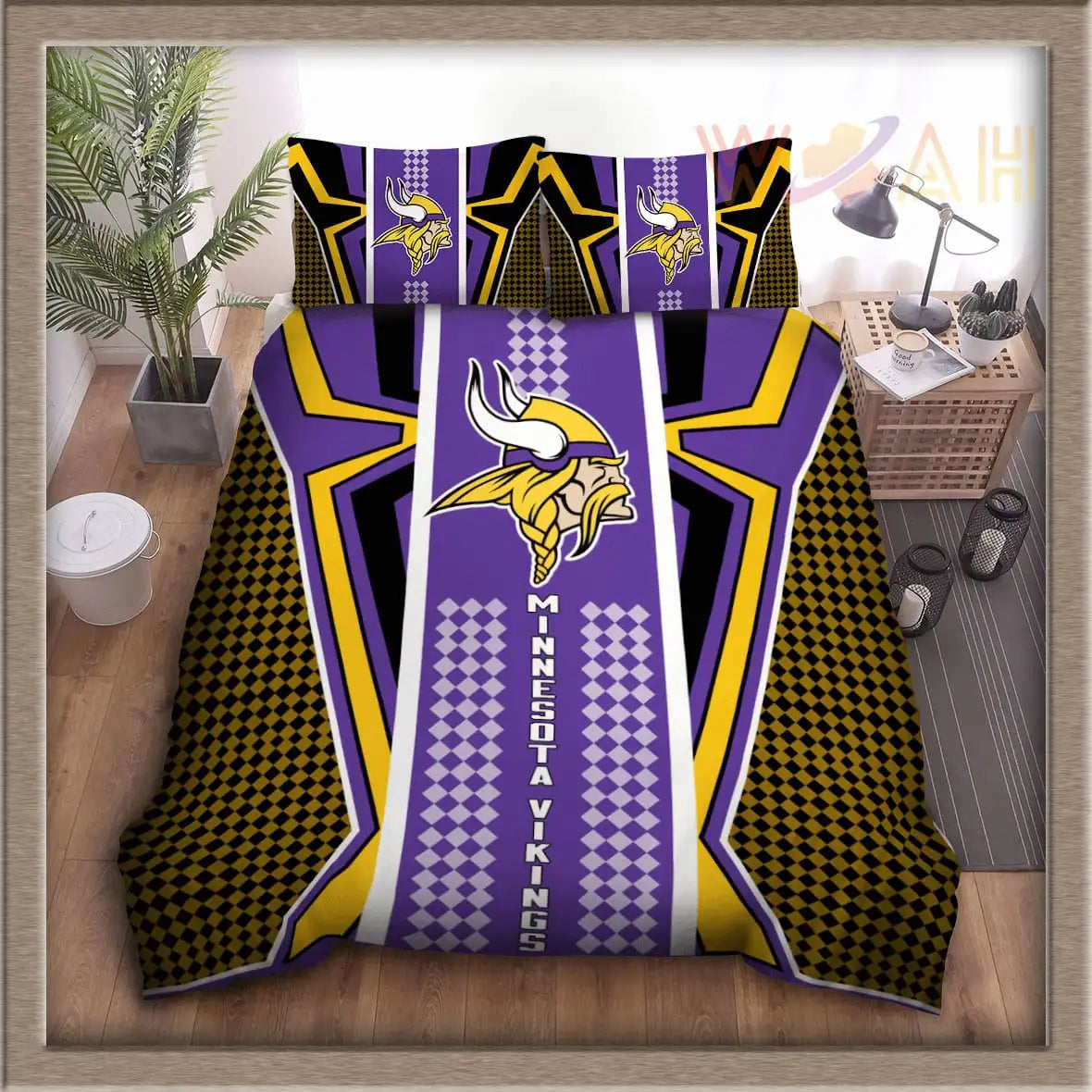 Minnesota Vikings Bedding Set BG57