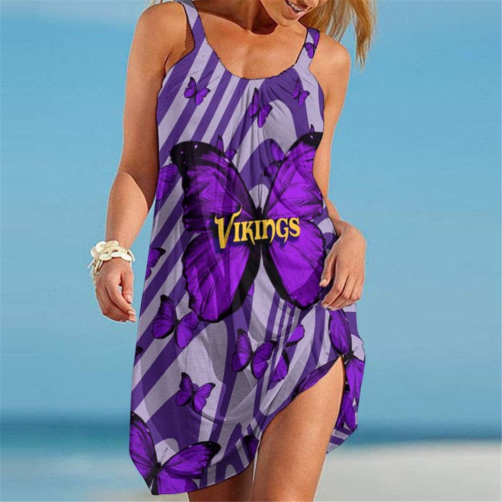 Minnesota Vikings Beach Dress BG158