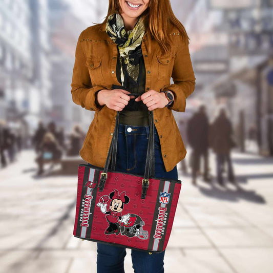 Tampa Bay Buccaneers Women Leather Tote Hand Bag BB40
