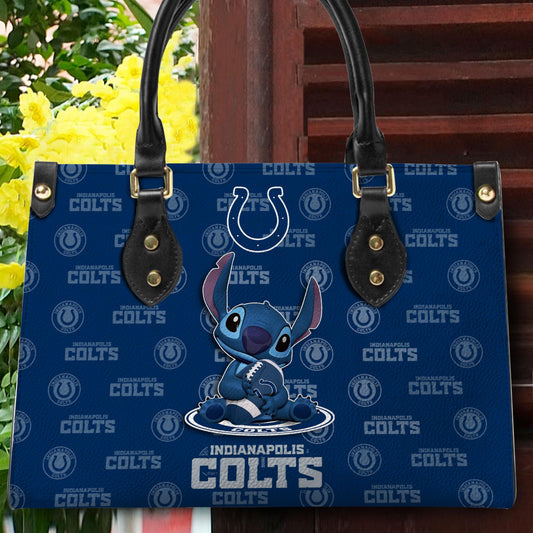 Indianapolis Colts Personalized Leather Hand Bag BB360