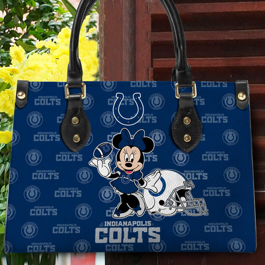 Indianapolis Colts Personalized Leather Hand Bag BB393