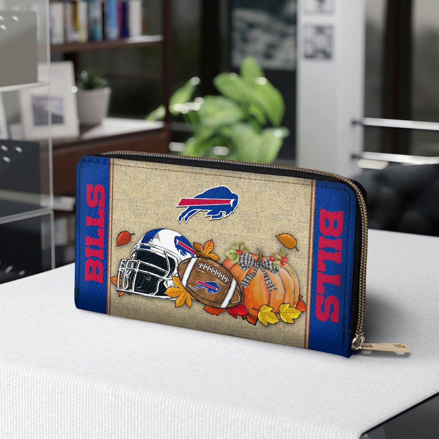 Arizona Cardinals Women Zip Around Wallet Perfect Gift AZBTWWL000021