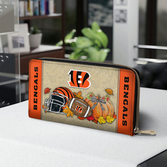 Cleveland Browns Women Zip Around Wallet Perfect Gift AZBTWWL000024
