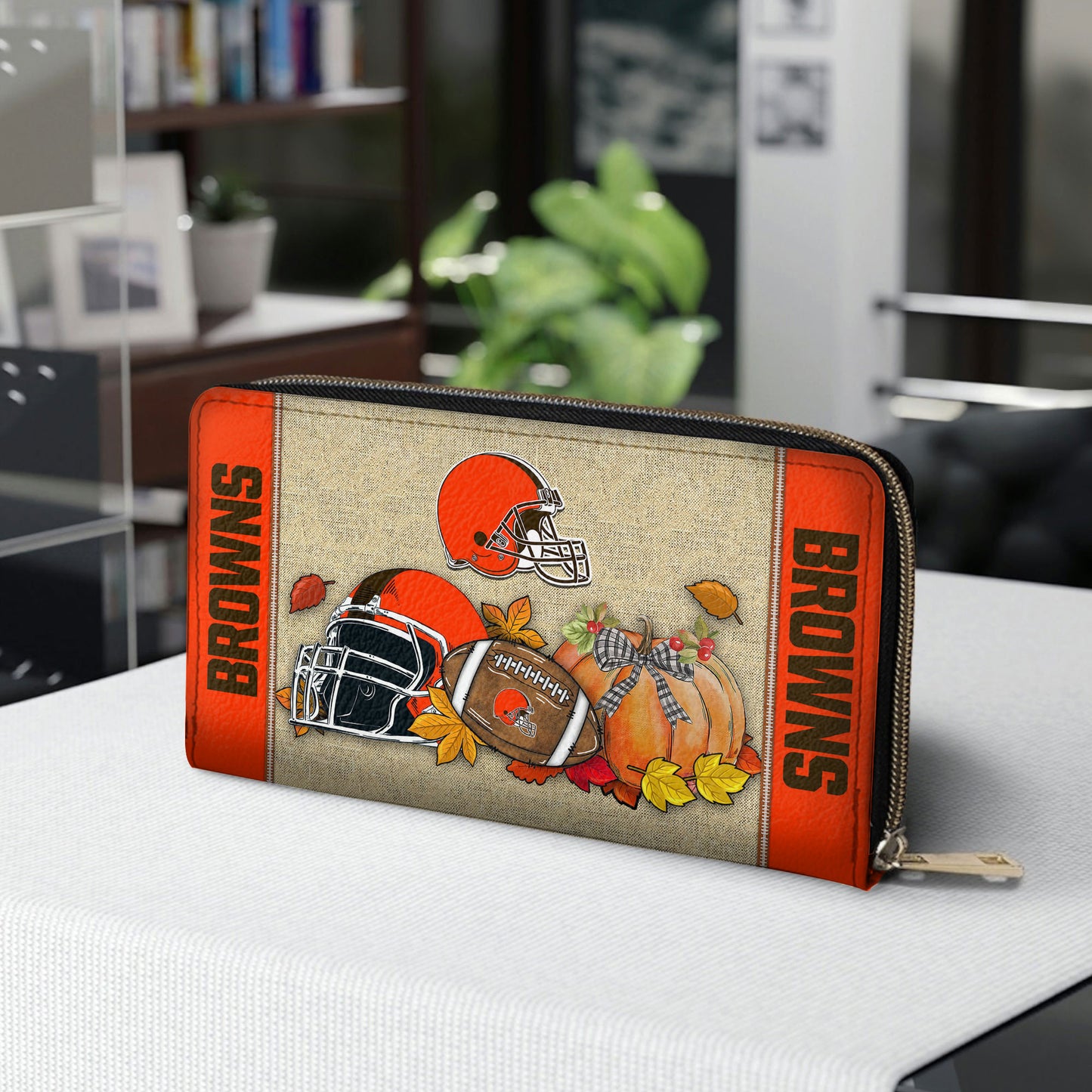 Dallas Cowboys Women Zip Around Wallet Perfect Gift AZBTWWL000025