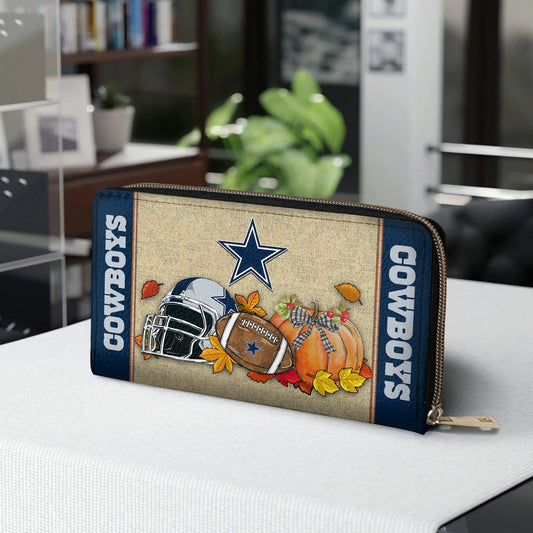 Denver Broncos Women Zip Around Wallet Perfect Gift AZBTWWL000026