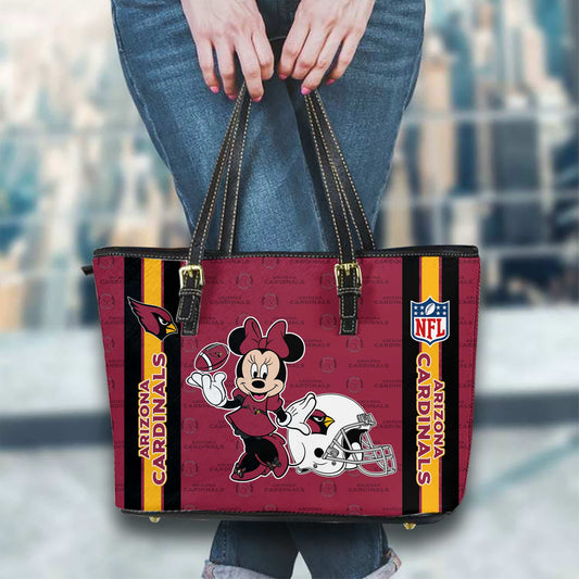 Arizona Cardinals Women Leather Tote Hand Bag BB11