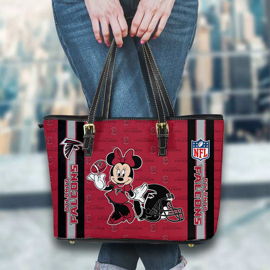 Atlanta Falcons Women Leather Tote Hand Bag BB12