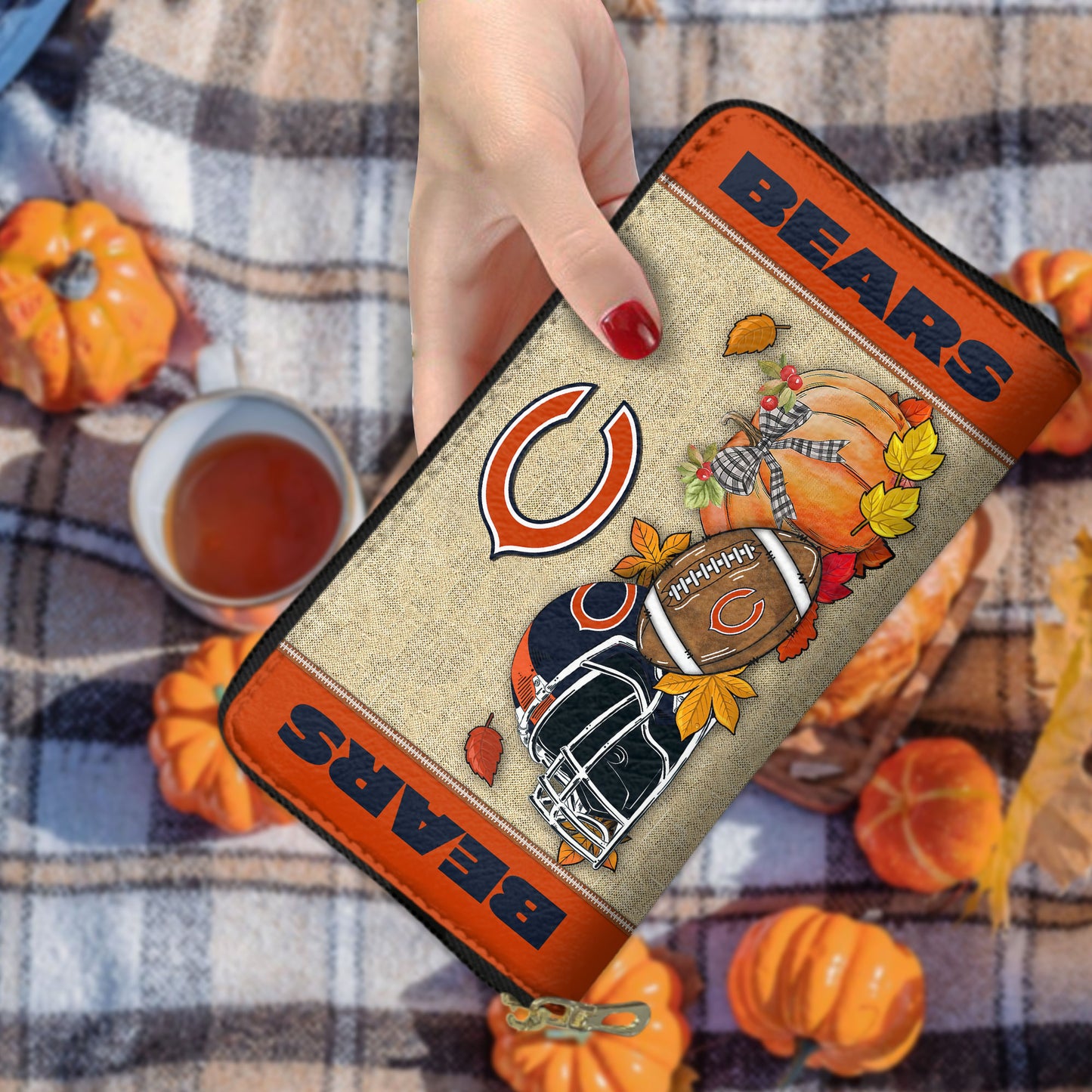 Cincinnati Bengals Women Zip Around Wallet Perfect Gift AZBTWWL000023