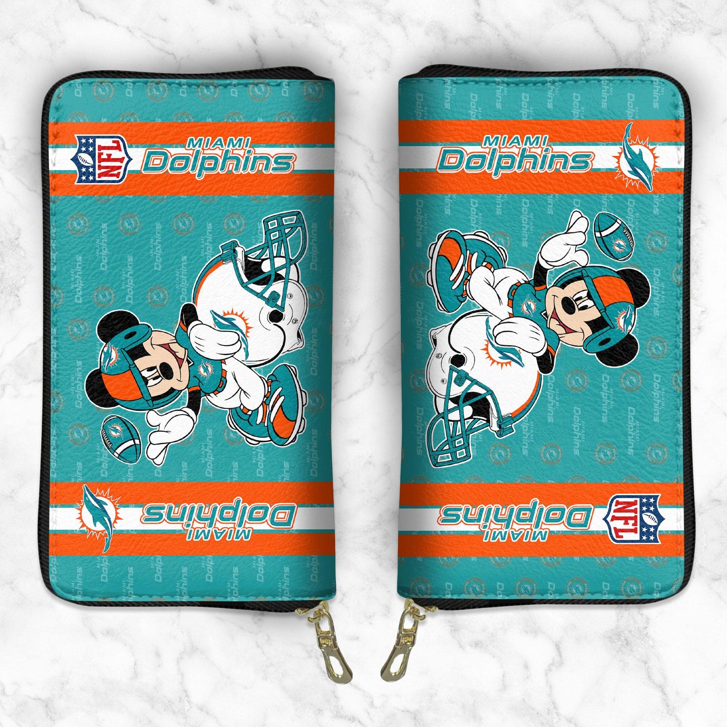 Miami Dolphins Women Wallet AZCPURSE050