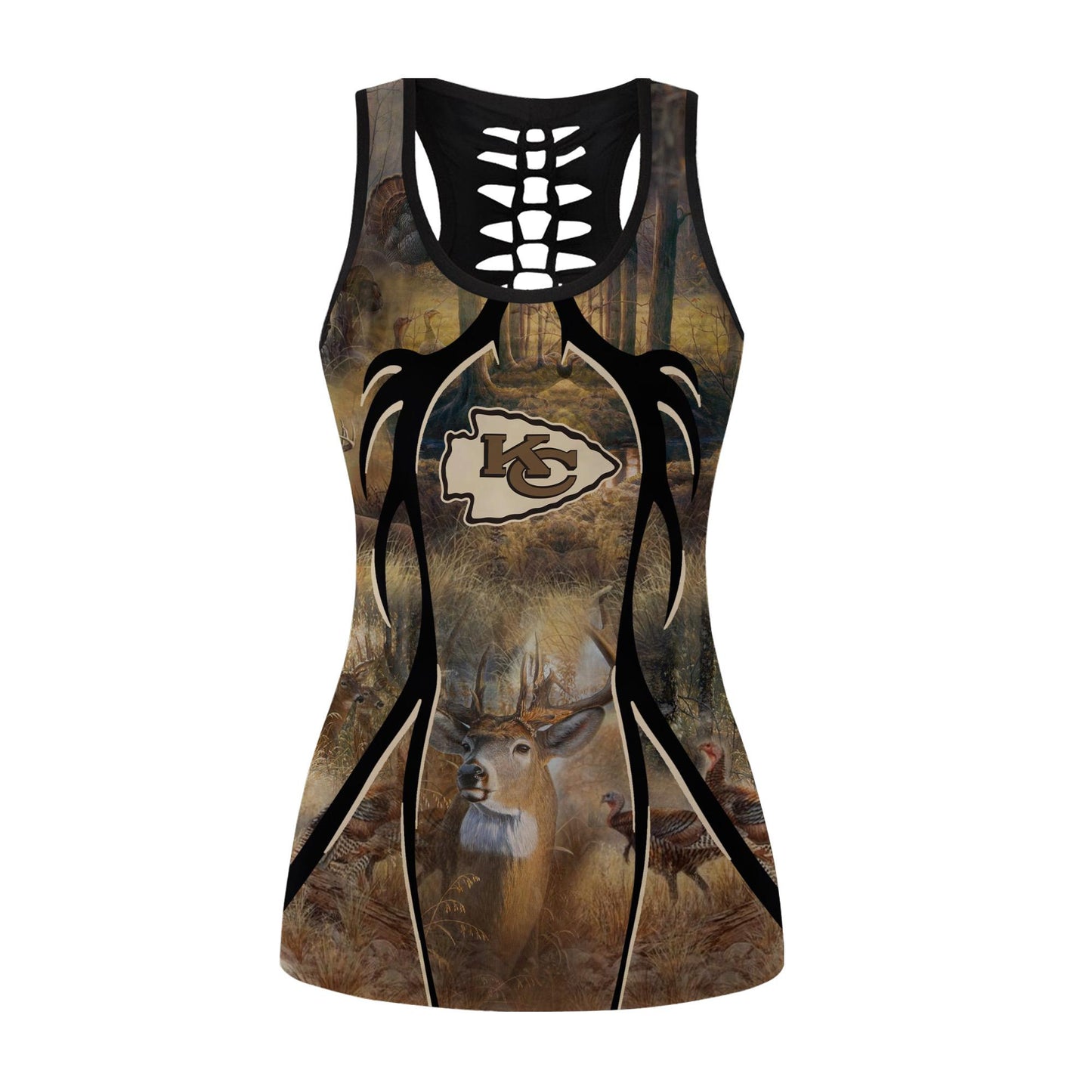 Kansas City Chiefs Leggings And Tank Top BG240