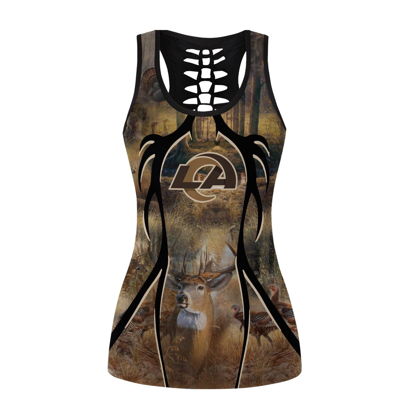 Los Angeles Rams Leggings And Tank Top BG242
